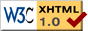 Validateds to XHTML 1.0